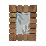 Sagebrook Home 18663-01 Wood, 4X6 Photo Frame, Brown
