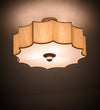 Meyda Lighting 175653 22"W Arevik Semi-Flushmount Ceiling Fixture
