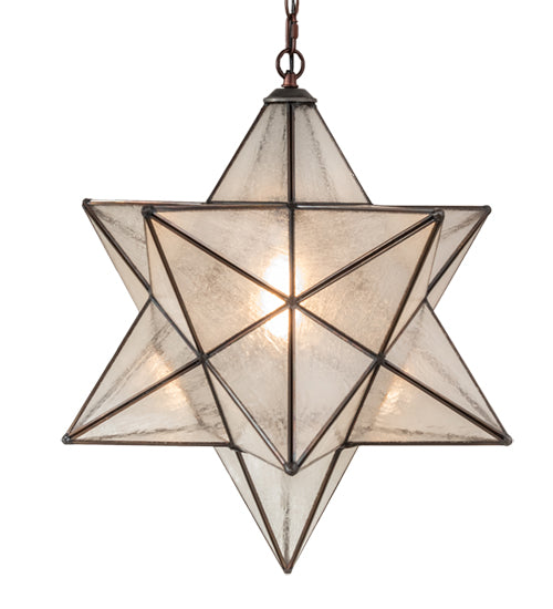 Meyda 18 Wide Moravian Star Pendant - 198460