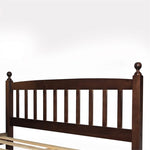 Better Home Products 616859964228 Paloma Solid Wood Pine Full Bed With Headboard In Tobacco