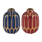 Sagebrook Home 12540-12 Ceramic Vase, 5