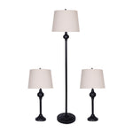 Sagebrook Home 50683-01 Metal, Set of 3, 25/61