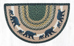 Earth Rugs Mama & Baby Bear Printed Slice 18