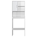 Better Home Products 3412-ACE-WHT Ace Over-the-Toilet Storage Organizer In White