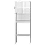 Better Home 3412-ACE-WHT Ace Over-the-Toilet Storage Organizer In White