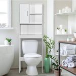 3412-ACE-WHT Ace Over-the-Toilet Storage Organizer In White