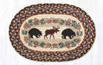 Earth Rugs Handcrafted Oval Placemat – 13