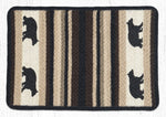 Earth Rugs Cabin Bear Jute Placemat – Rustic 13