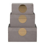 Sagebrook Home 14829-06 Set of 3 7/8/9