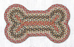 Earth Rugs Olive, Burgundy & Gray Dog Bone Mat – 13