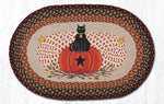Halloween Cat and Pumpkin Rug – Earth Rugs 20