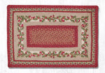 Earth Rugs Cranberries Oblong Braided Jute Rug 20x30 Inches