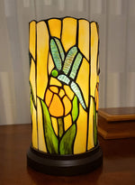 Amora Lighting AM089ACCB Tiffany Style Dragonfly Mini Table Lamp 10