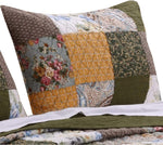 Benzara Austin 26 x 20 Cotton Standard Pillow Sham with Floral and Paisley Print, Multicolor