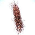 Benzara Wooden Rustic Accent Decor with grapevine Tree Design, Natural Brown