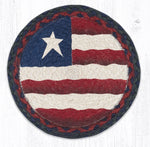 Earth Rugs Rustic Americana Flag Jute Trivet – Earth Rugs 10