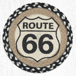 Earth Rugs Route 66 Round Trivet – 10