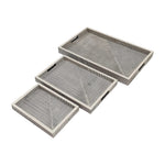 Sagebrook Home 17471-02 Resin, Set of 3 13/18/24