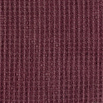 Benzara BM228781 Fabric Throw Pillow with interwoven Waffle Weave, Red