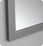 Fresca Reversible Mount Mirror in Gray 48