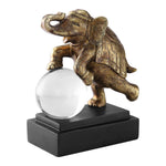 Circus Act Gold Elephant Bookends-Uttermost