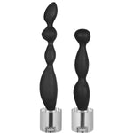 Uttermost 17972 Koa Black Marble Sculptures, Set of 2