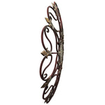 Benzara Fabulous Metal Wall Decor with Intricate Design, Bronze
