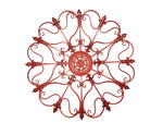 Benzara Fabulous Metal Wall Decor with Intricate Design, Bronze