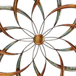 Benzara Modern Circular Metal Wall Decor, Multicolor