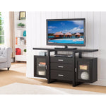 Benzara Striking Spacious Modern TV Stand / Buffet, Black