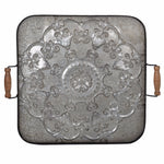 Benzara Classic Fashioned Ravello Tray, Square