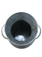 Benzara Countryside Galvanized Metal Milk Can Shape Pitcher, Gray