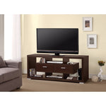 Benzara Glamorous Modern Style Tv Console, Brown