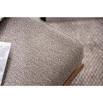 Benzara Fabric Upholstered Accent Chair, In Brown And Black