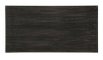 Benzara Transitional Style Wooden Writing Desk with Block Legs, Black