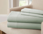 Sassuolo 3 Piece Bamboo Rich Twin Microfiber Sheet Set The Urban Port, Sage Green