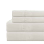 Lanester 4 Piece Deep Pocket Full Size Microfiber Sheet Set The Urban Port, White
