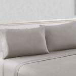 The Urban Port Bezons 4 Piece California King Microfiber Sheet Set with 1800 Thread Count, Gray