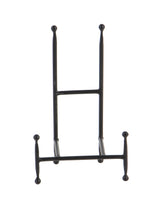 Benzara BM216521 Metal Easel Stand with Tubular Support and Ball Base, Set of 4, Black