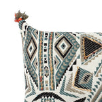 Benzara BM219698 12 X 20 `` Cotton Handwoven Cushion Cover with kilim Pattern, Multicolor