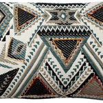 Benzara BM219698 12 X 20 `` Cotton Handwoven Cushion Cover with kilim Pattern, Multicolor
