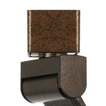 Benzara BM220808 12W Integrated Led Track Fixture with Polycarbonate Head, Bronze and White