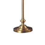 Benzara 150W Metal Table Lamp with Swing Arm and Fabric Conical Shade,Set of 4,Gold