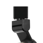 Benzara 12W Integrated Led Metal Track Fixture with Cone Head, Black and Bronze
