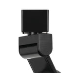 Benzara 12W Integrated Led Metal Track Fixture with Mesh Head, Black and Bronze