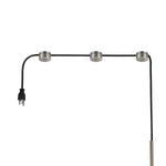 Benzara 60 X 2 Watt Drum Shade Pendant Fixture with 3 Cord Hangers, Beige