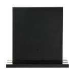 Benzara Mirrored Faux Diamond Inlay Accent Decor with LED, Silver