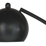 Benzara Metal Frame Floor Lamp with Adjustable Shade, Black