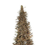 Benzara Wooden Rustic Accent Decor with Cork Branch Tree Design, Large, Brown