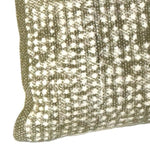 Benzara 12 x 14 Rectangular Poly Fill Printed Cotton Pillow, Brown